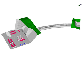 侨城东北延通道隧道模型